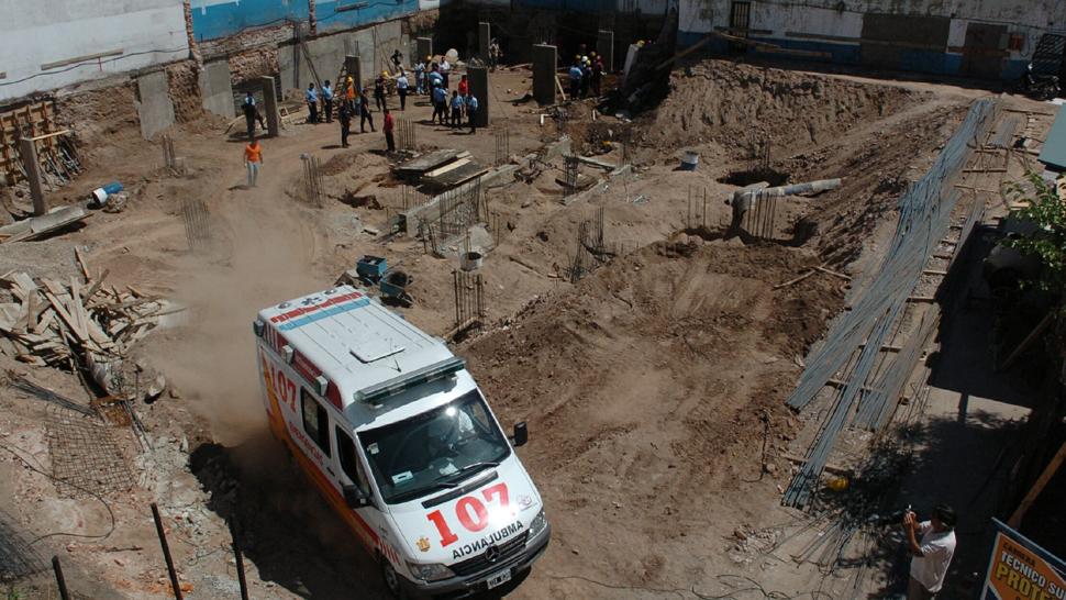 Obrero murió sepultado en un accidente de construcción en San Rafael