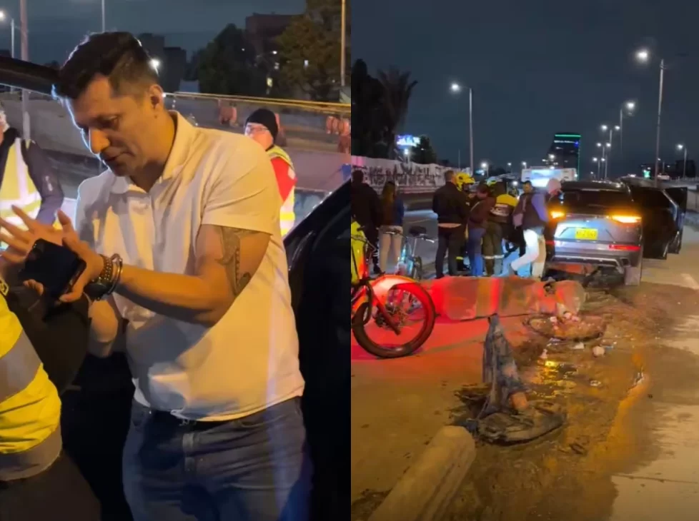 Cae Dairo Mora Valbuena: capturado tras chocar borracho e invadir carril de TransMilenio